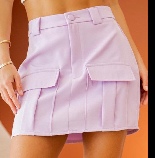 CARGO MINI SKIRT