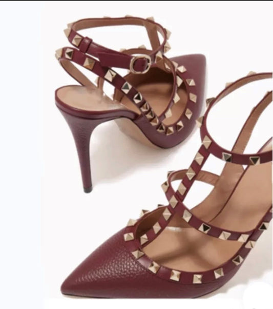 SHOES-BURGANDY