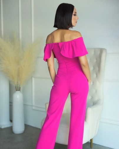 HOT PINK-JUMPSUIT