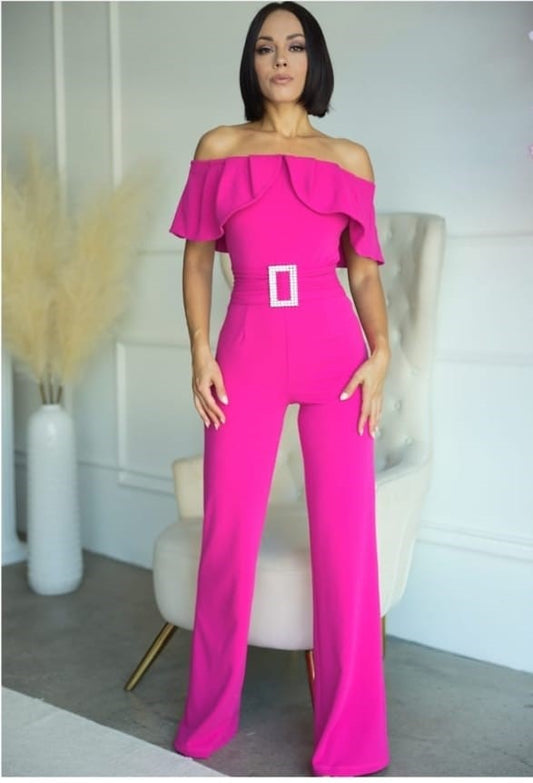 HOT PINK-JUMPSUIT