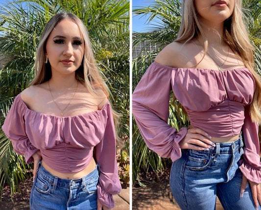 PINK LILY TOP